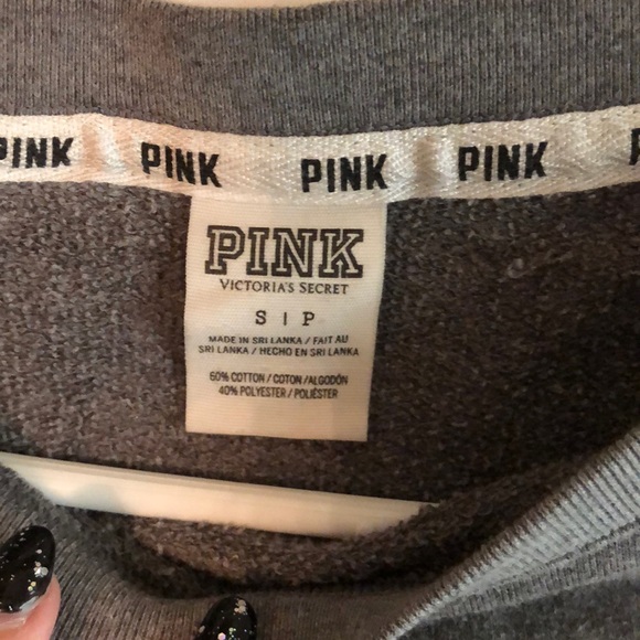 VS PINK crew neck sweatshirt - Picture 3 of 3